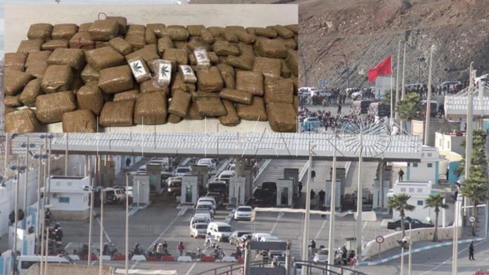 باب سبتة.. توقيف شابتين فرنسيتين وبحوزتهما 20 كلغ من الحشيش