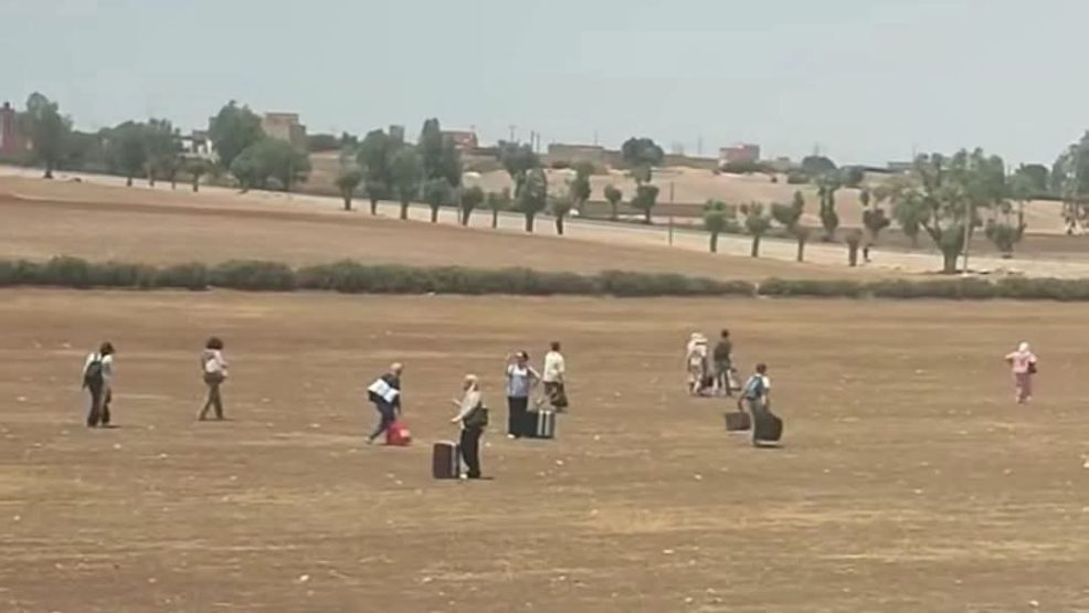 اسفي ..توقف قطار وسط الخلاء يُجبر المسافرين على الهروب وطلب النجدة عبر الأوطوسطوب
