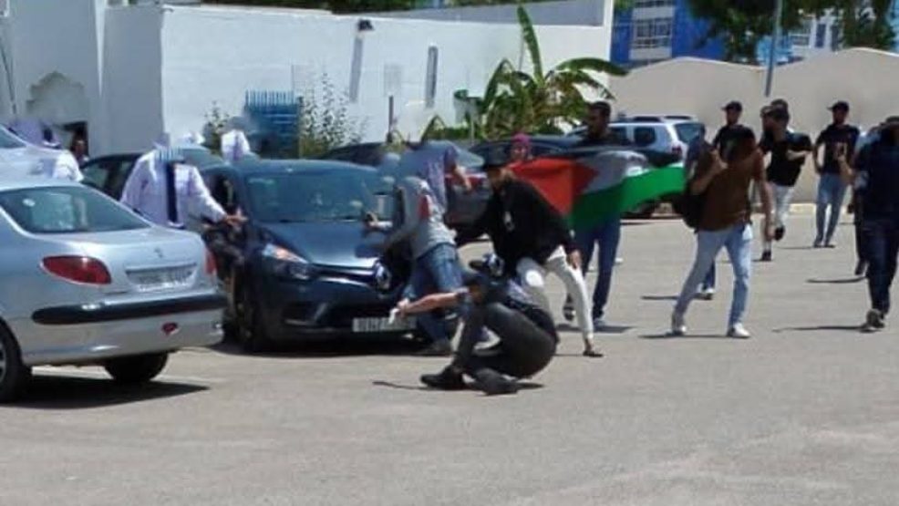 نقل محاضرة سعد الدين العثماني بجامعة تطوان بسبب احتجاجات الطلبة