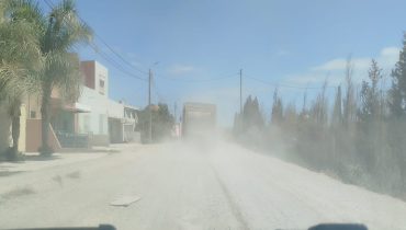 مولاي عبد الله إقليم الجديدة..طريق مُهَبَّشة منذ عام ” الساكنة تُعاني والمجلس في صمت مُريب! “