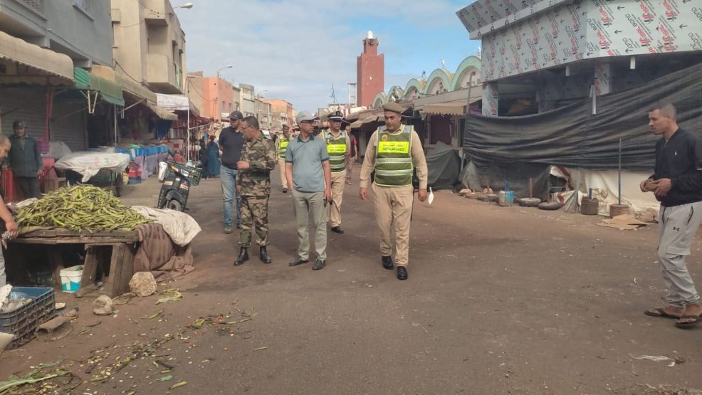 الجديدة.. سوق للازهرة: السلطات المحلية تشن حملة واسعة لتحرير الملك العمومي