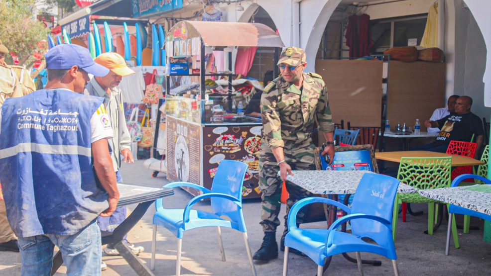 تغازوت أكادير.. السلطات تنظم حملة لتنظيم الفضاء العام ومحاربة احتلاله