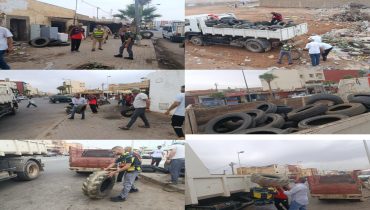 باشا مدينة سيدي بنور بالنيابة يشن حملة إستباقية لحجز العجلات المطاطية قبيل عاشوراء