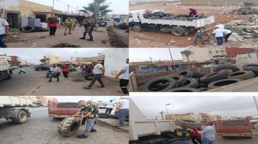 باشا مدينة سيدي بنور بالنيابة يشن حملة إستباقية لحجز العجلات المطاطية قبيل عاشوراء