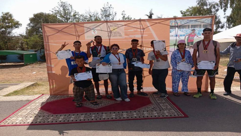 نادي زيما للأشخاص في وضعية إعاقة بالشماعية يتوج بالمركز الثالث في البطولة الوطنية لألعاب القوى بمدينة سلا