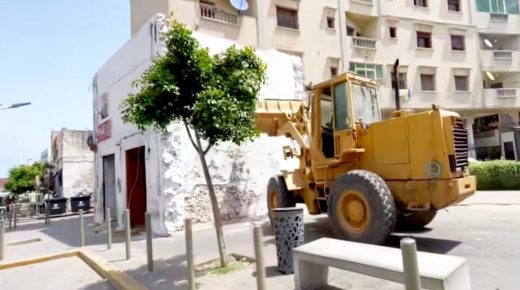 الجديدة.. هدم محل “مول الزريعة ” الشهير  اعلان عن غلق صفحة من ذكريات الطفولة