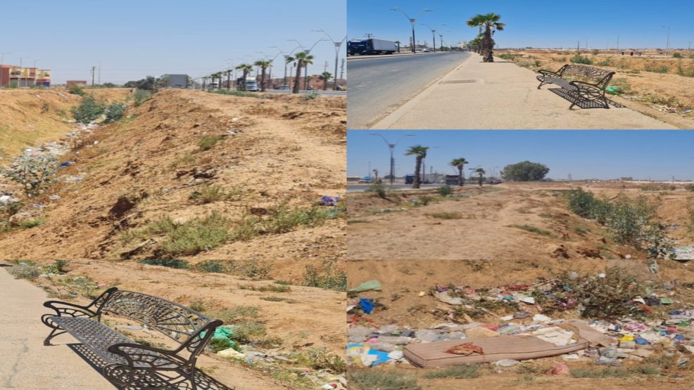 سيدي بنور: مدخل المدينة من جهة طريق مراكش “الأوساخ تشوّه المنظر والمسؤولون في سبات” !