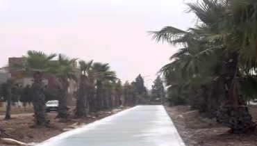 اقليم برشيد ..ممر خاص للدراجات بحي الربيع يعزز السلامة ويدعم النقل البديل