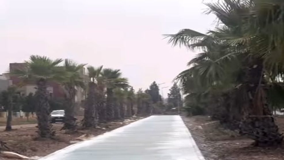 اقليم برشيد ..ممر خاص للدراجات بحي الربيع يعزز السلامة ويدعم النقل البديل