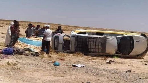 ميدلت .. حادثة سير مميتة بمنطقة “اسكار” تخلف ثلاث وفيات وعدة جرحى