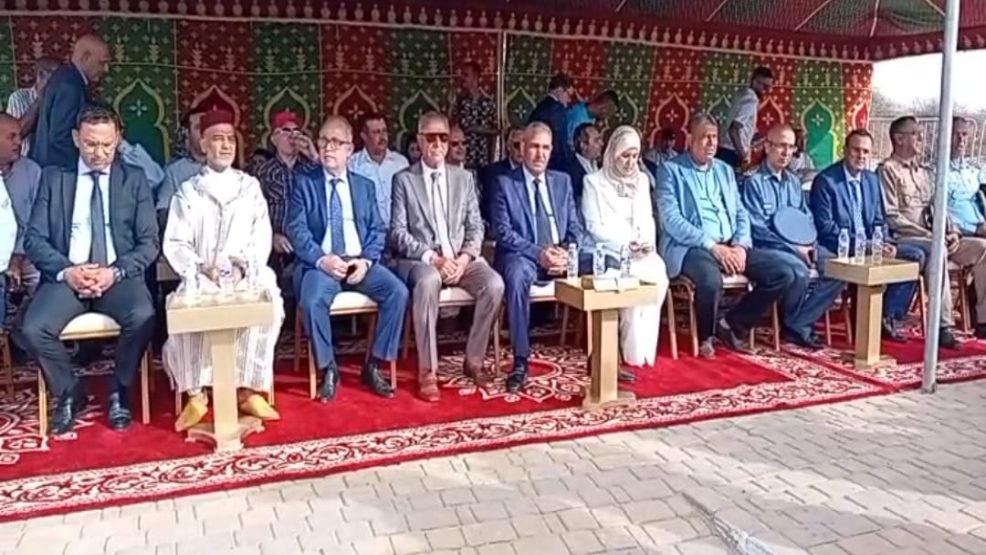 عامل إقليم الجديدة يترأس حفل رفع اللواء الأزرق بشاطئ الحوزية وتوزيع جوائز المسابقات الرياضية