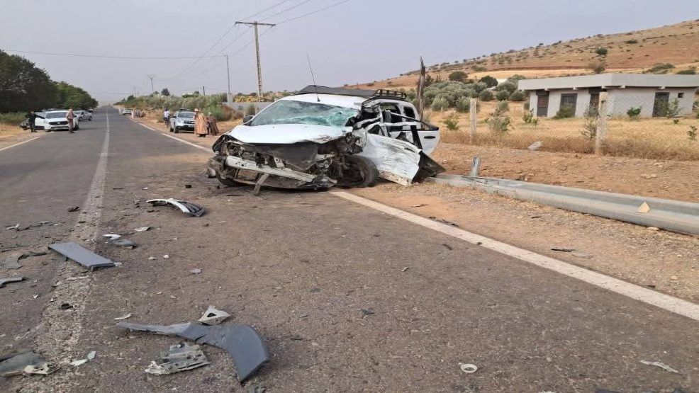 إقليم الخميسات..حادثة سير مميتة قرب المعازيز تُخلّف ضحية وعدة إصابات