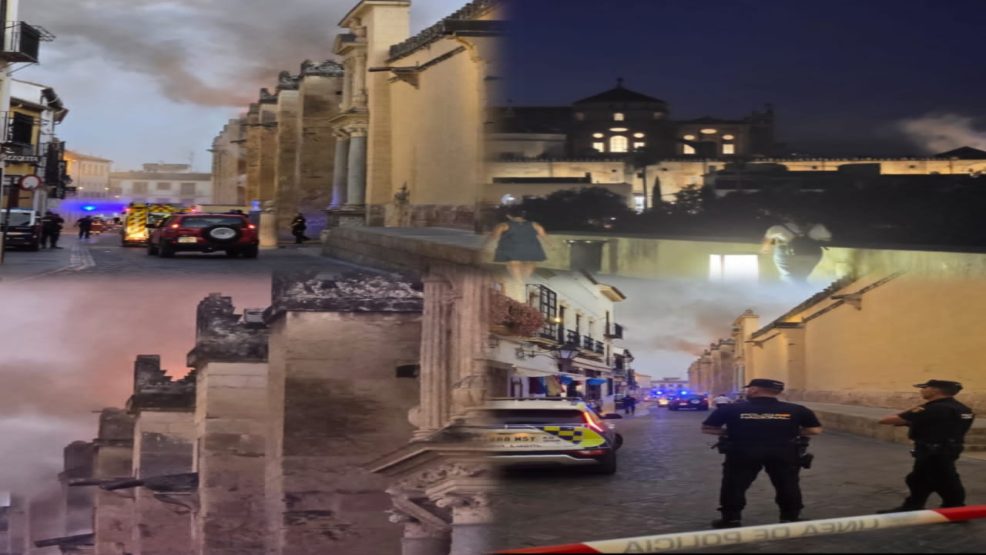 اسبانيا ..حريق يلتهم أجزاء من مسجد قرطبة التاريخي بالأندلس وفرق الإطفاء تتدخل لاحتواء النيران