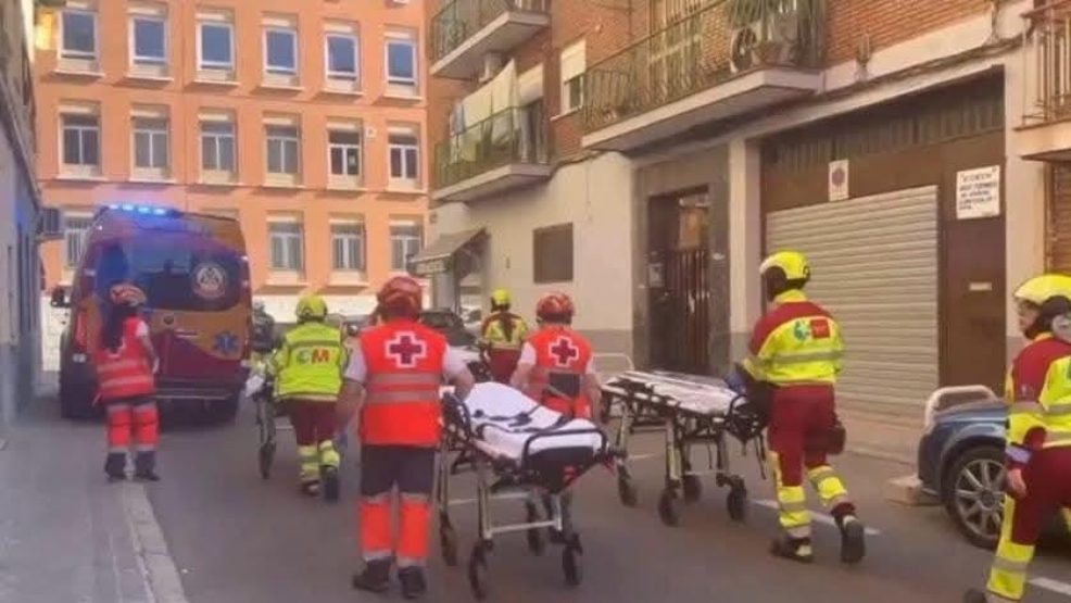 25 مصابا في انفجار بالعاصمة الإسبانية مدريد