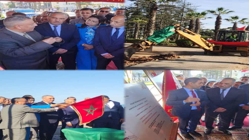 الجديدة.. انطلاقة أشغال تهيئة الطريق الشاطئية وتقديم مشروع تأهيل حديقة محمد الخامس