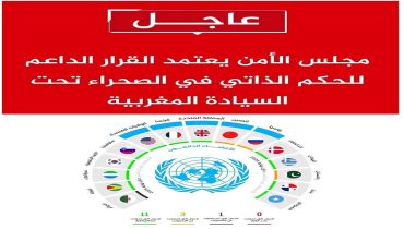 مجلس الأمن يعتمد القرار الداعم للحكم الذاتي في الصحراء تحت السيادة المغربية