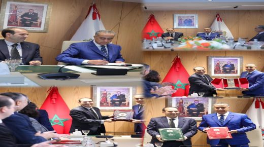 توقيع اتفاقية شراكة وتعاون بين الهيئة الوطنية للنزاهة والوقاية من الرشوة ومحاربتها وقطب المديرية العامة للأمن الوطني والمديرية العامة لمراقبة التراب الوطني