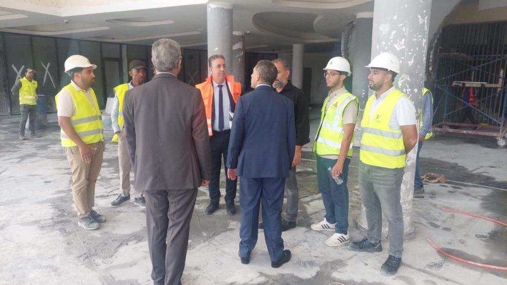 والي جهة سوس ماسة يقف على اللمسات الأخيرة قبل افتتاح المحطة الطرقية لأكادير