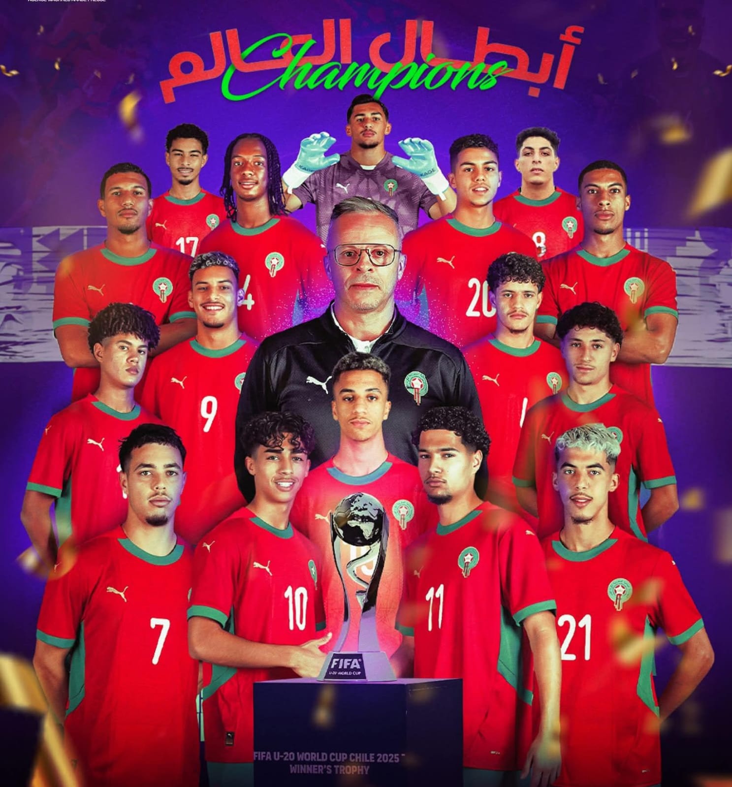 بلازواق تيفي تهنئ أشبال الأطلس بأول لقب عالمي في التاريخ