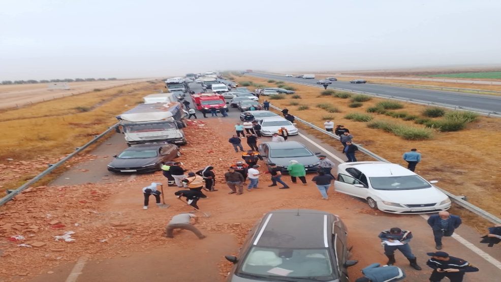 مكناس .. حادثة سير على الطريق السيار قرب مركز الحاج قدور