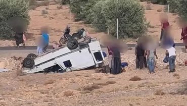 جرسيف ..مصرع شاب في حادثة سير على الطريق بين جرسيف وصاكة