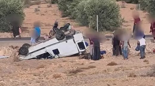 جرسيف ..مصرع شاب في حادثة سير على الطريق بين جرسيف وصاكة