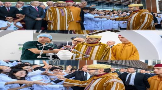 جلالة الملك يدشن المركب الاستشفائي الجامعي الدولي محمد السادس للرباط ويعطي تعليماته السامية لافتتاح المركز الاستشفائي الجامعي محمد السادس لأكادير