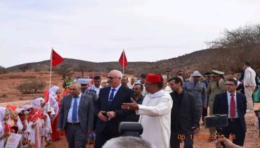 تزنيت ..عامل الاقليم يحل بتراب جماعة بونعمان ويعطي انطلاقة مشاريع تنموية