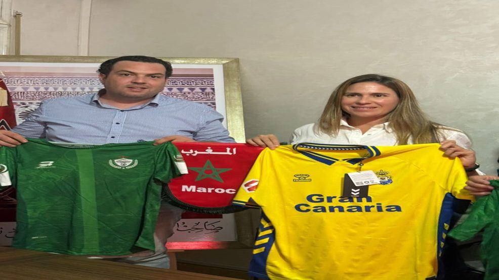 العصبة الجهوية بني ملال -خنيفرة تستقبل بعثة الإدارة التقنية لنادي لاس بالماس الإسباني لتفعيل شراكات مستدامة بين الطرفين
