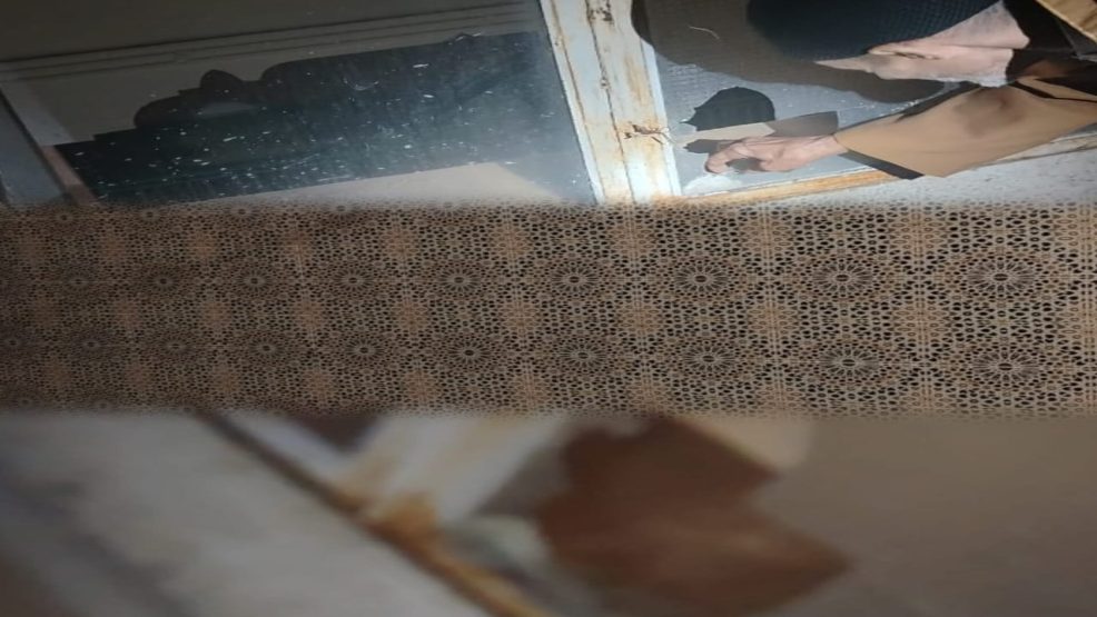 ويسلان مكناس ..  إعتداء على حرمة مسجد حي الأمل عبر الرشق بالحجارة