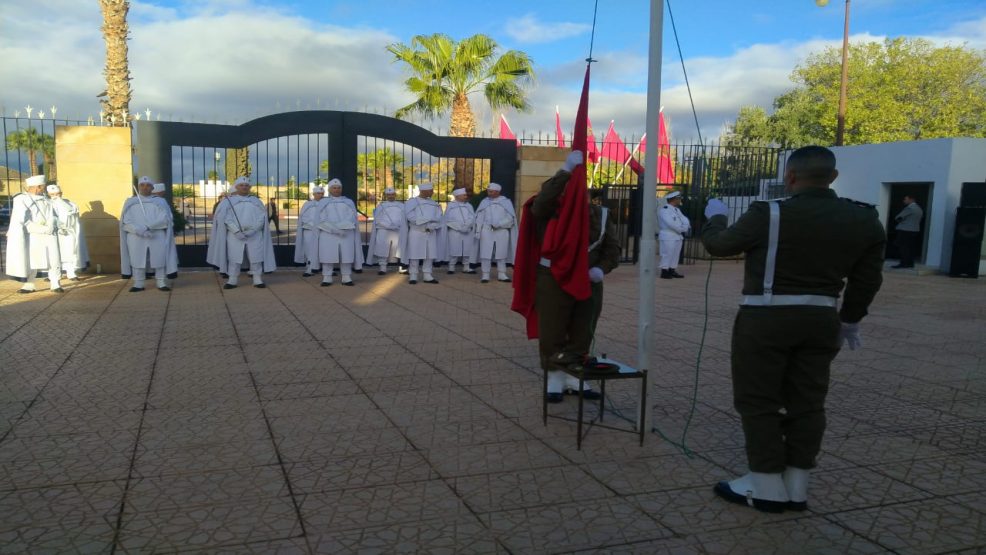 تازة.. تحتفي بالذكرى السبعين لعيد الاستقلال في مراسيم رسمية لتحية العلم الوطني