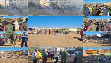 سيدي بنور.. السلطات المحلية تشرف على انطلاق عملية هدم براريك دوار العبدي تمهيدًا لعملية الترحيل
