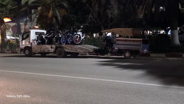 سيدي سليمان ..حملة أمنية للتصدي لمخالفات سائقي الدراجات النارية