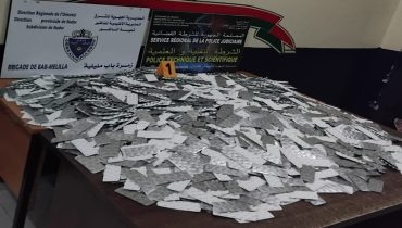 الناظور..احباط محاولة تهريب كميات كبيرة من اقراص ريفوتريل بباب مليلية