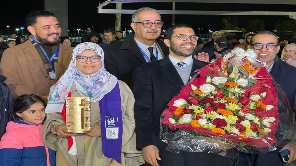 استقبال التلميذة “هبة يايموت” المتوجة بلقب قارئ العام لأفضل نص في مسابقة «أقرأ»