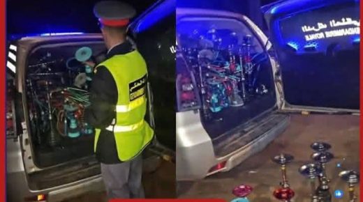 البئر الجديد إقليم الجديدة .. حملة مداهمة  ومراقبة مقاعي بدوار السلاطنة بالمهارزة الساحل