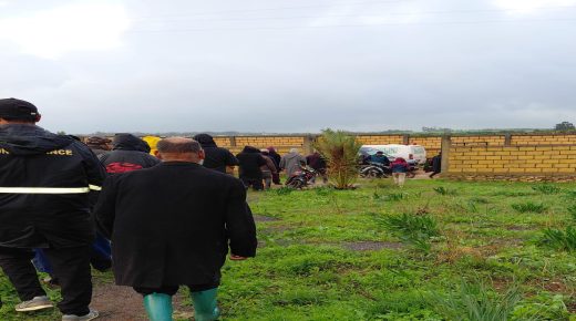 سيدي علي بنحمدوش دائرة أزمور..جثمان ضحية القتل باولاد داحو يوارى الثرى بمقبرة سيدي احساين