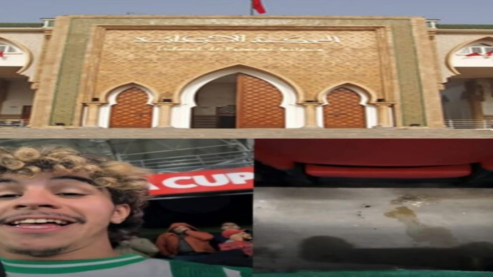 الرباط..الحكم على جزائري بثلاثة أشهر حبسا نافذة بعد واقعة تبول داخل الملعب