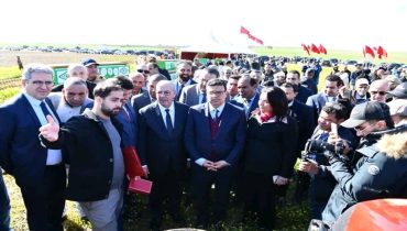 الرحامنة ..وزير الفلاحة وعامل الاقليم يعطون انطلاقة مشاريع فلاحية