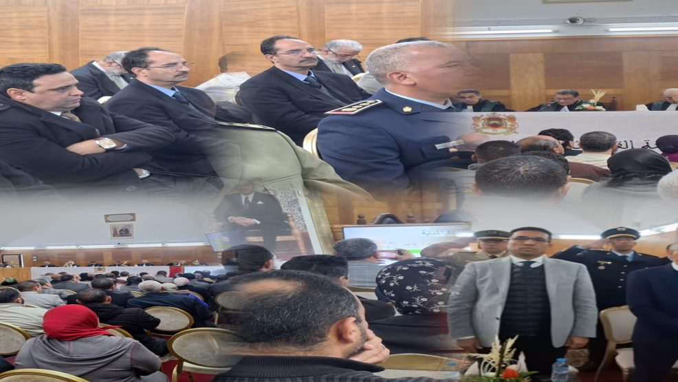 محكمة الاستئناف بالجديدة تفتتح السنة القضائية 2026 بحضور عاملي إقليمي الجديدة وسيدي بنور وشخصيات مدنية وعسكرية