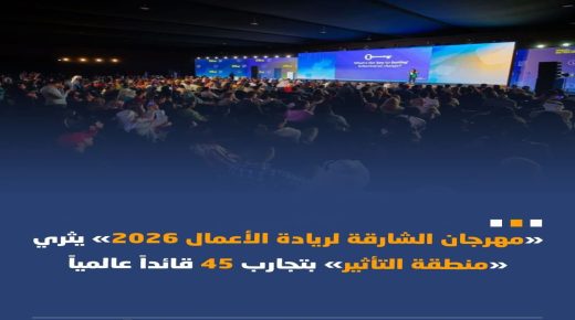 مهرجان الشارقة يعلن اختيار أبو ناصر ضمن 45 قائدًا عالميًا تقديرًا لتأثيره الريادي 2026