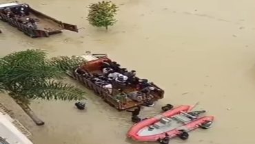 القصر الكبير ..إخلاء 13 حي  من سكانه بسبب خطر الفيضانات