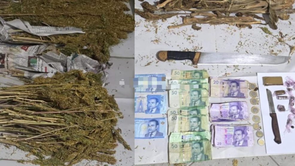 الدرك الملكي بالجديدة يطيح بمروج مخدرات ويحجز كميات مهمة