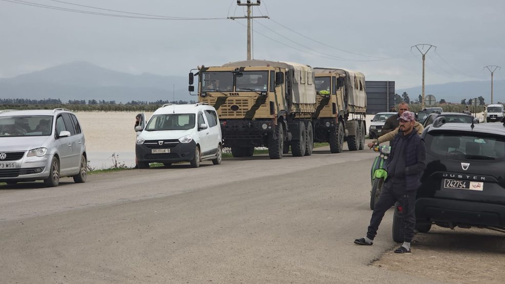 فيضانات وادي سبو تجتاح جماعة أولاد احسين… والسلطات في استنفار كبير!