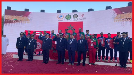 الدوحة ..عداؤوا الأمن الوطني يتوجون ببطولة الشرطة العربية للعدو الحر