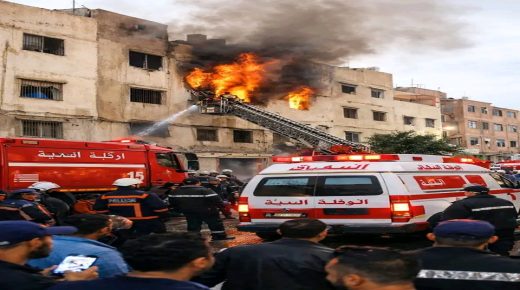 اكادير .. استنفار أمني إثر حريق منزل بحي العرب في أيت ملول