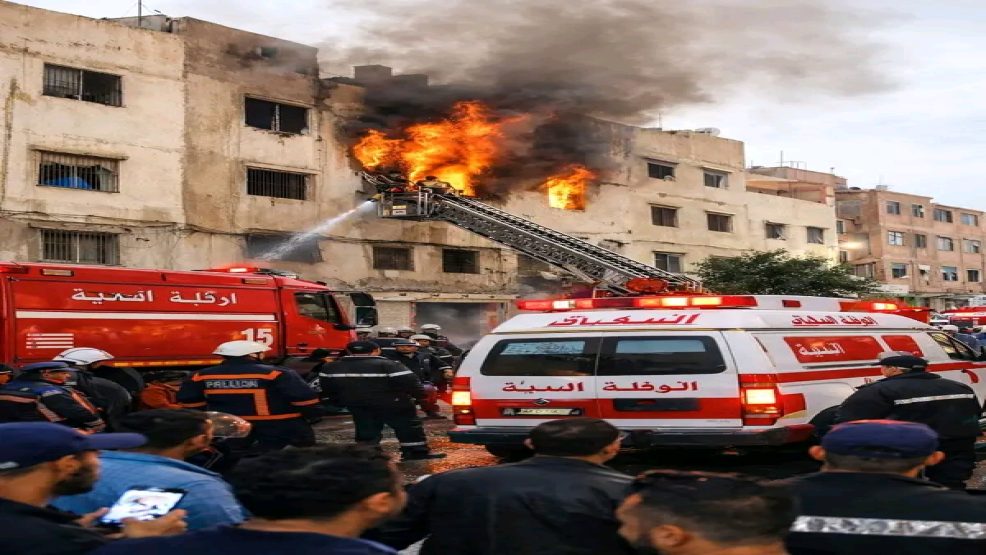 اكادير .. استنفار أمني إثر حريق منزل بحي العرب في أيت ملول