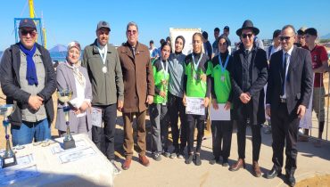 الناظور..البطولة الجهوية المدرسية للكرة الطائرة الشاطئية فئة U18 بشاطئ مارتشيكا