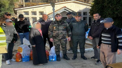 توزيع الدعم الغذائي بإقليم تازة بمناسبة شهر رمضان المبارك 1447ه