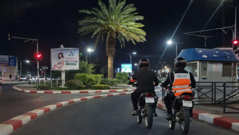 أيت ملول: فرقة الدراجين والمرور في حملة لمكافحة الدراجات غير المرقمة والاستعراضية